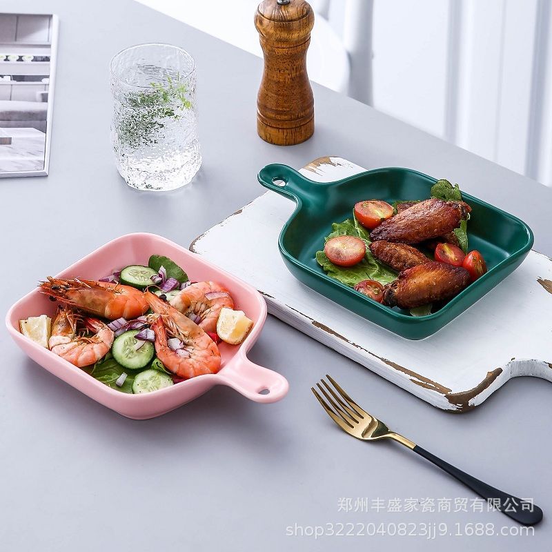 Ceramic bakeware oven household large ba...