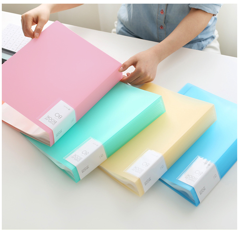 透明资料册A4插页文件夹多层资料夹试卷夹加厚10页20页30页40页详情图15