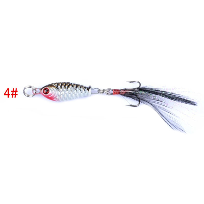 Sinking Jigging Spoon Lures Deep Diving Jigging Spoon Baits Fresh Water Bass Swimbait Tackle Gear