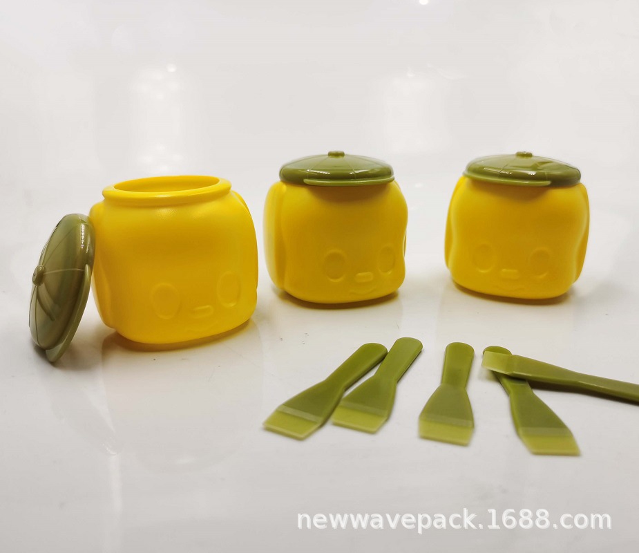 50g/100g面霜瓶  小黄鸭马油面霜瓶 马油膏瓶 马油膏罐子