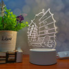 Night light, Ferris wheel for beloved, 3D, Birthday gift, handmade