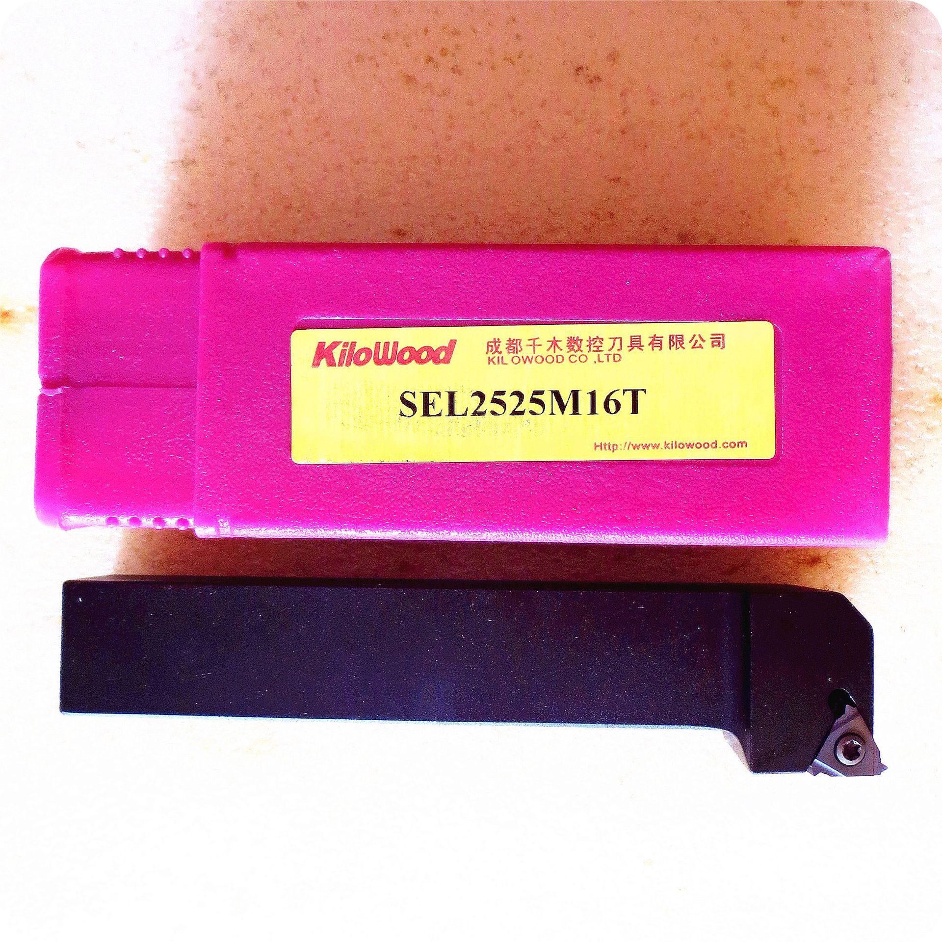 成都千木螺螺纹车刀/KiloWood偏头螺纹车刀：SEL2525M16T