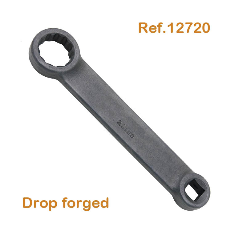 设备专用24mm-1/2"梅花扳手 single open end spanner