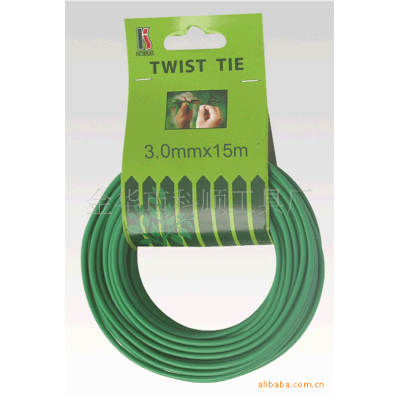 厂家供应铁丝扎线  扎带数据线铁丝扎带园林扎丝量大从优