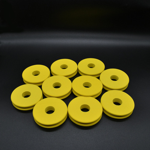 Fishing Gear Foam Main Axle 60mm Diameter Yellow Fishing Line Loop Fishing Tackle High-Density Winding Coil