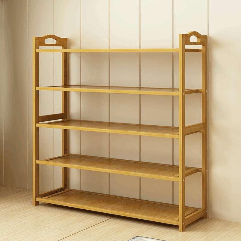 批发简易 五层木制家用鞋架 大空间置物架 宿舍收纳鞋柜 收纳架-阿里巴巴