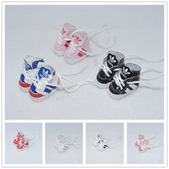15CM Cotton Doll Shoes, American Doll BJD 6-inch Plush Doll Toy Shoes, Fashion 4CM Doll Shoes Accessory