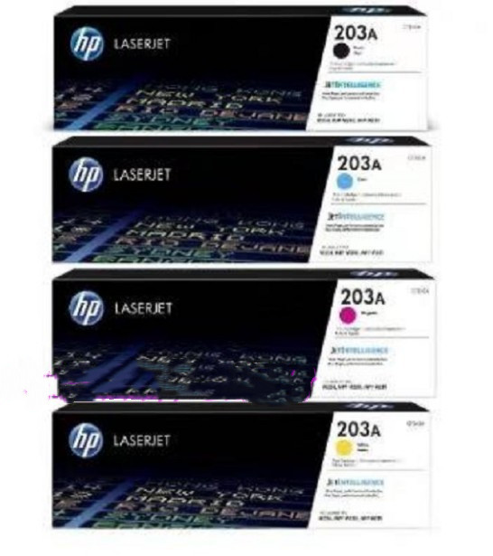 HP, genuine printer, 203A, 540A, 280