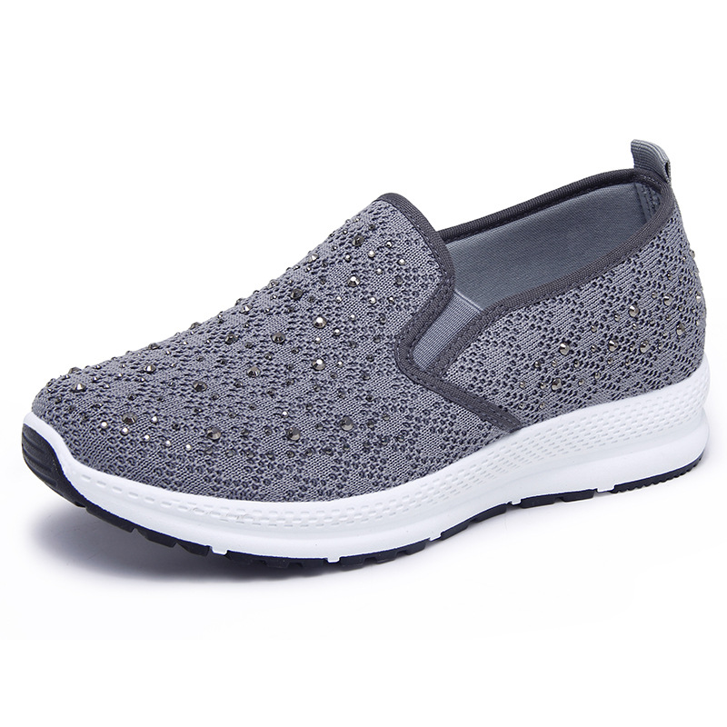 Damen-Sportschuhe, Tennisschuhe, Sneakers, Mesh-Leinen, leicht zu reinigen, bequeme, atmungsaktive Schuhe_voghion.com
