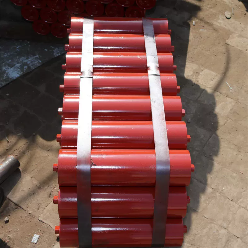 缓冲托辊平行托辊槽型托辊煤矿千米三连辊防尘托辊现货可供应