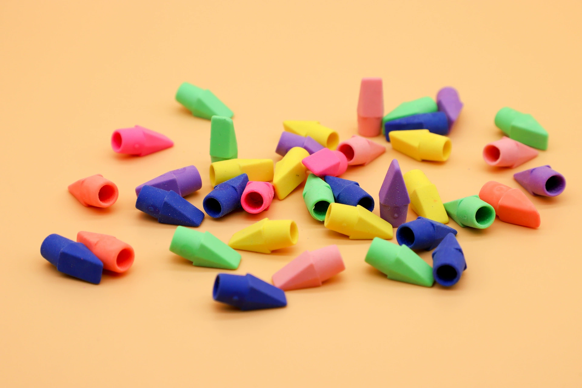 Ластик конфетного цвета с головкой пули Eraser (проконсультируйтесь с фрахтом перед размещением заказа и напрямую сделайте фотографии без доставки)