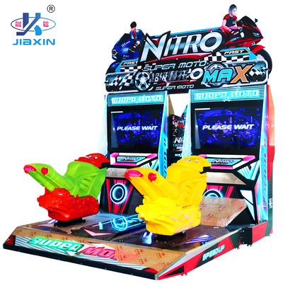 Double Deluxe FF Motorcycle racing recreational machines Coin-operated adult Simulator large Games City entertainment equipment