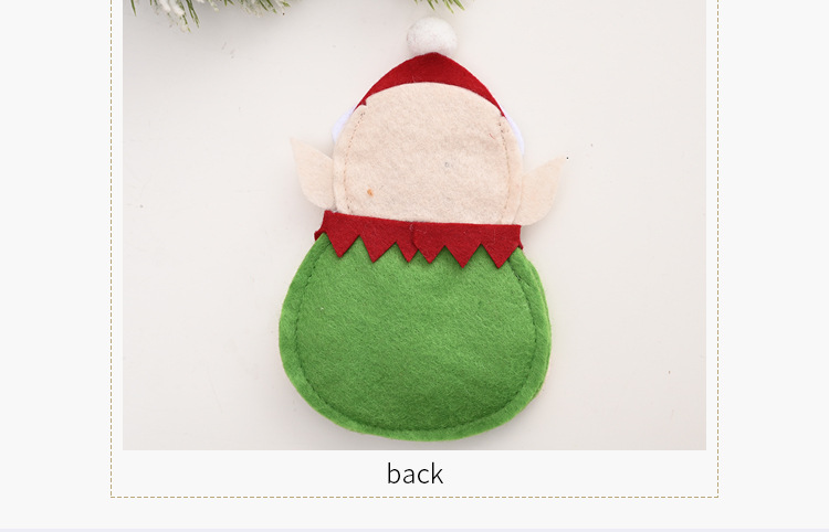 Christmas Decorations Elf Tableware Decoration display picture 2