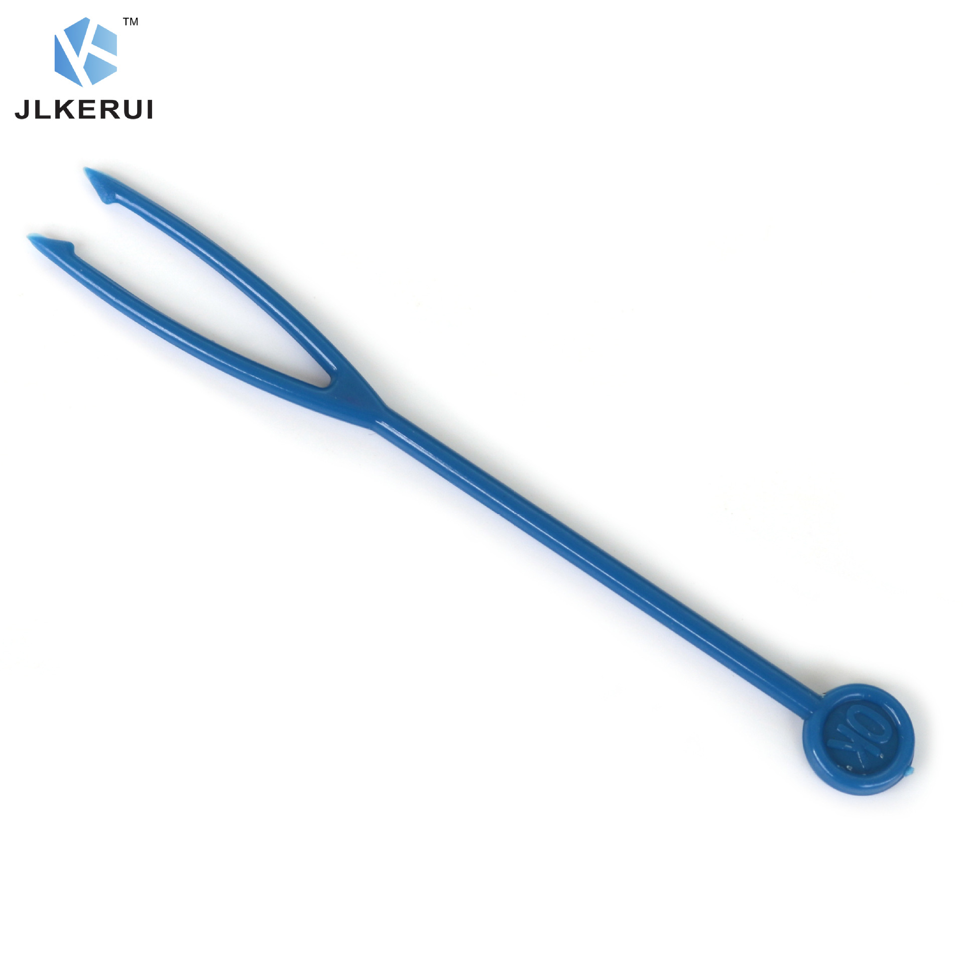 Desechable OK tenedor plástico OK fruta Tenedor de postre transparente tenedor pastel de Luna tenedor palo de fruta Tenedor de pastel de Luna