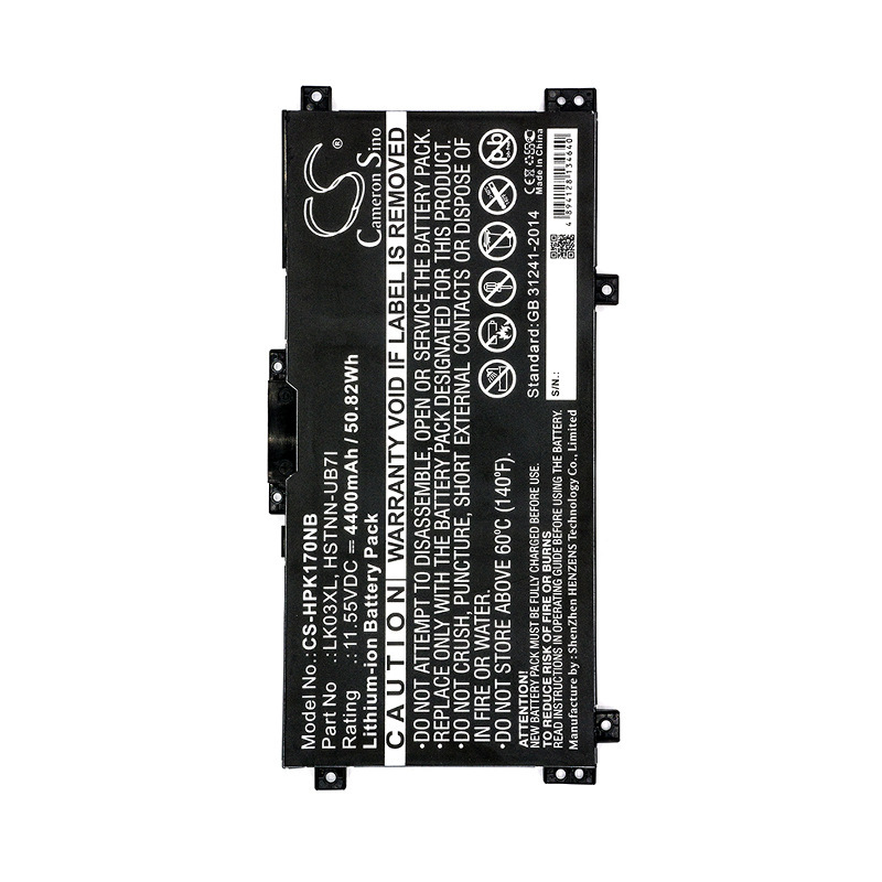 厂家直供CS适用惠普 Envy 17m LK03XL/HSTNN-UB7I笔记本电池