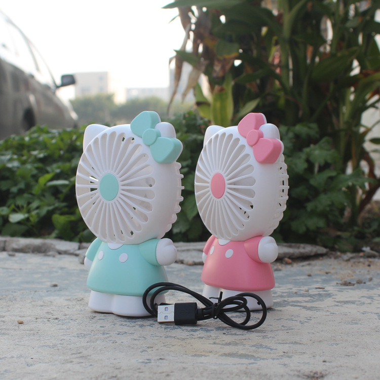 USB mini ventilador de escritorio recargable pequeño ventilador estudiante dormitorio Oficina ventilador portátil