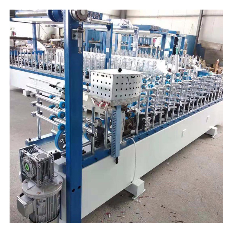 木工机械自动线条包覆机 铝型材包覆机 大形木格栅背景墙包覆机