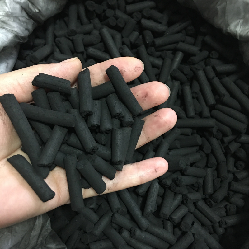 喷漆房车间除味柱状活性炭 颗粒活性碳 大风量废气处理空气净化炭|ru