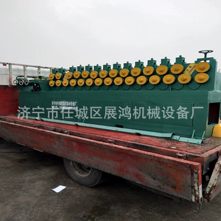 大型数控多轮钢筋调直机 圆钢螺纹钢拉直切断机 高速伺服飞剪多轮