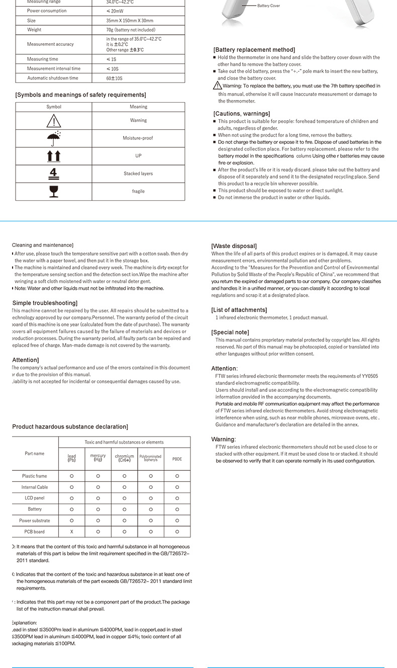 Thermometer Features