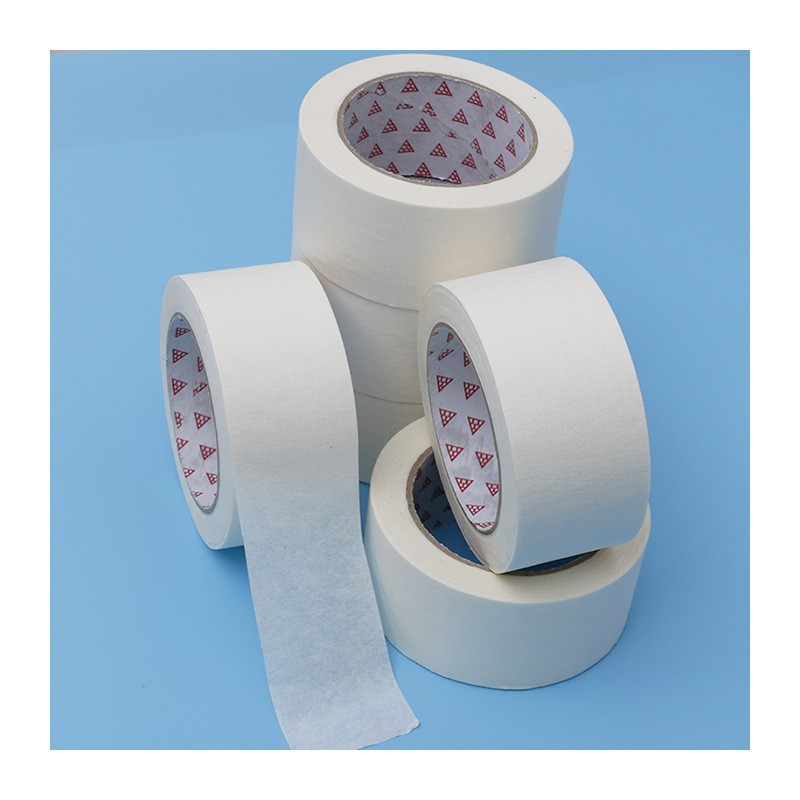 防护纸胶带 汽车喷漆 外墙工程防护纸胶带 美工纸胶带