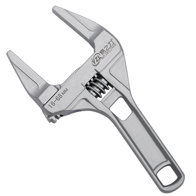 卫浴活口活动扳手工具多功能短柄大开口管钳万能扳子板子板手搬手