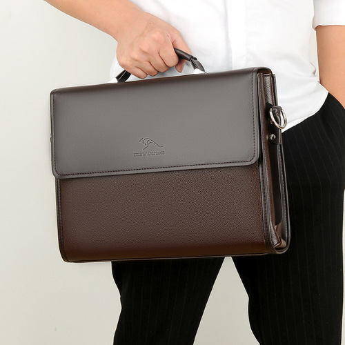 Bodi Kangaroo Men's Briefcase Large Capacity Handbag Business 1804