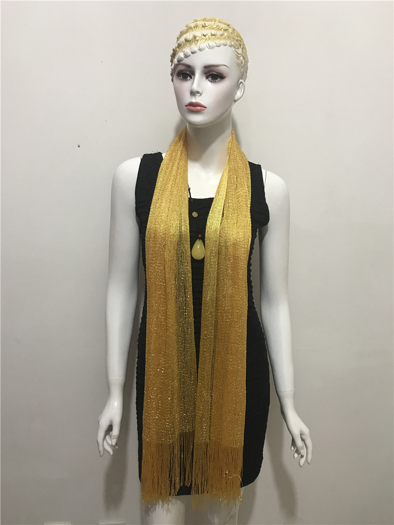 Women's Fashion Solid Color Polyester Tassel Shawls display picture 115