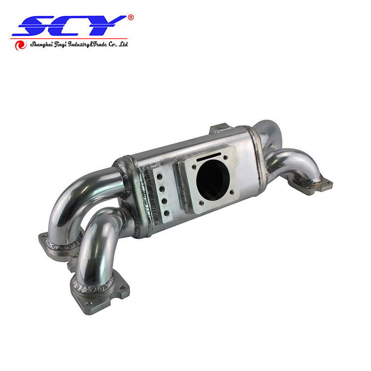 合金进气歧管适用于斯巴鲁翼豹01-07 WRX STi Turbo EJ20 EJ25