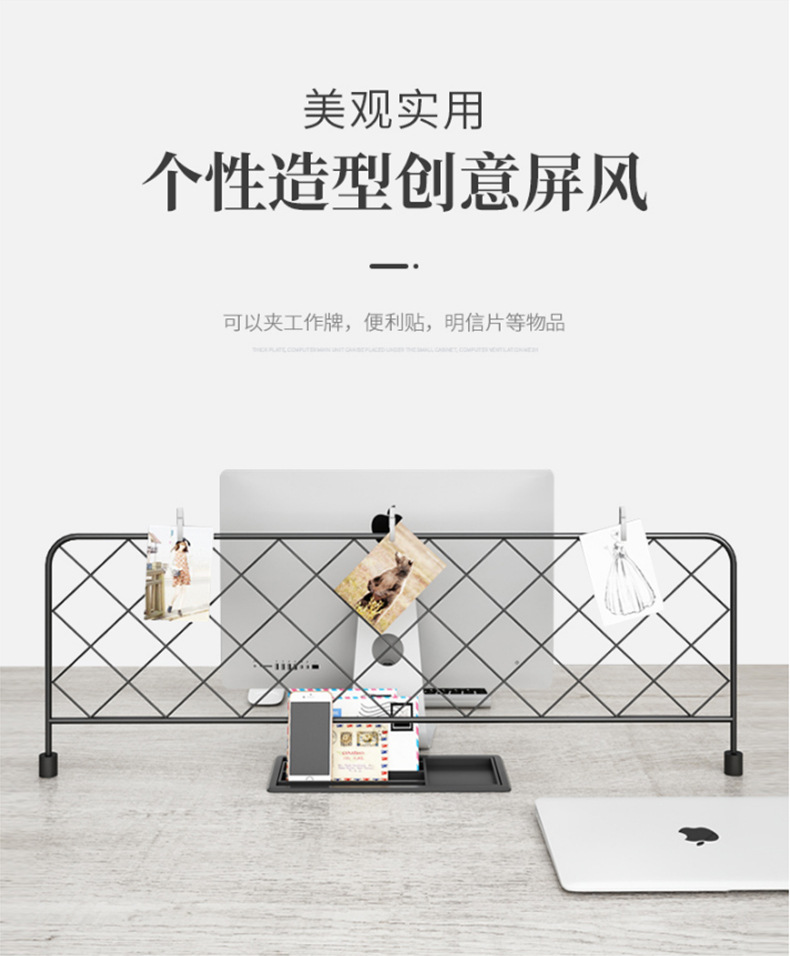 工业风办公桌子椅组合2_4_6人位简约现代办公室职员工位办公