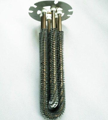 不锈钢翅片节能电加热管 干燥机节能加热 注塑机料斗电热管发热管