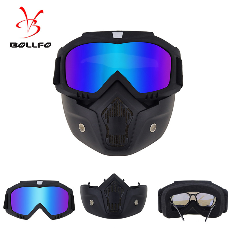 Windproof travel retro mask for cycling