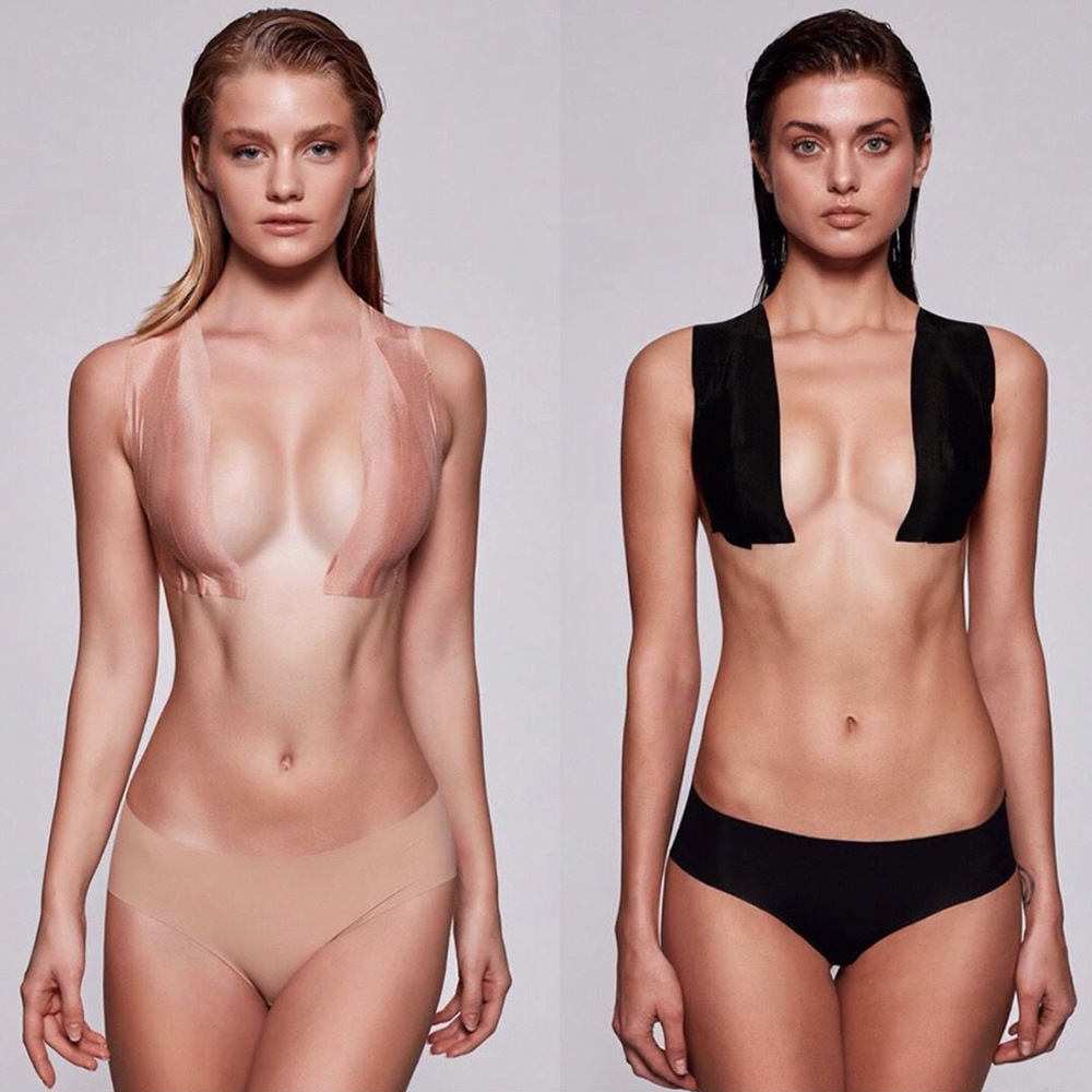 有一間店 彈力布胸貼防下垂boobtape Bra乳貼膠帶隱形提拉運動繃帶胸貼 Yahoo奇摩拍賣