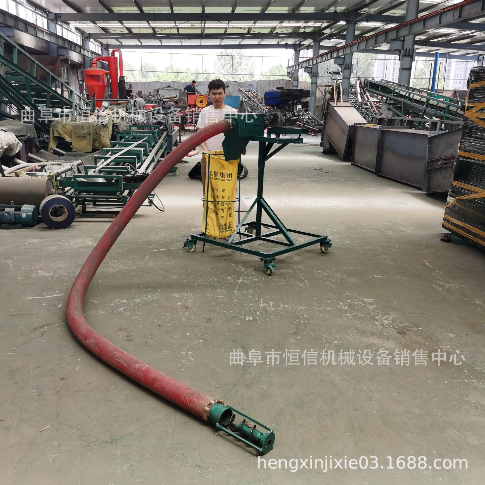 大中小型粮食作物装车民用吸粮机zcjb 悬挂式散粮车载吸粮机 生产