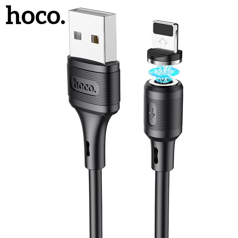 HOCO/浩酷 X52 适用苹果磁吸充电数据线安卓type-c快充线2.4A