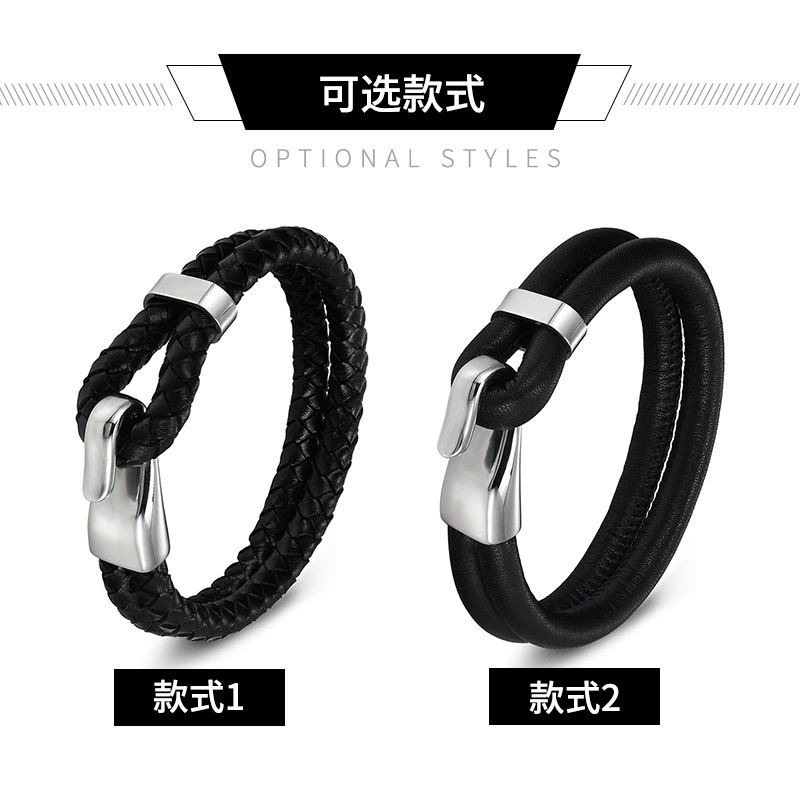 Woven bracelet stainless steel, Amazon, wish