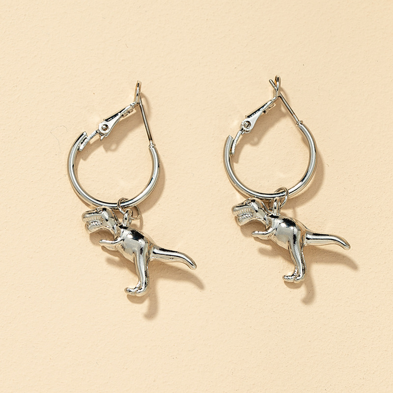 Fashion Alloy Dinosaur Earrings display picture 1