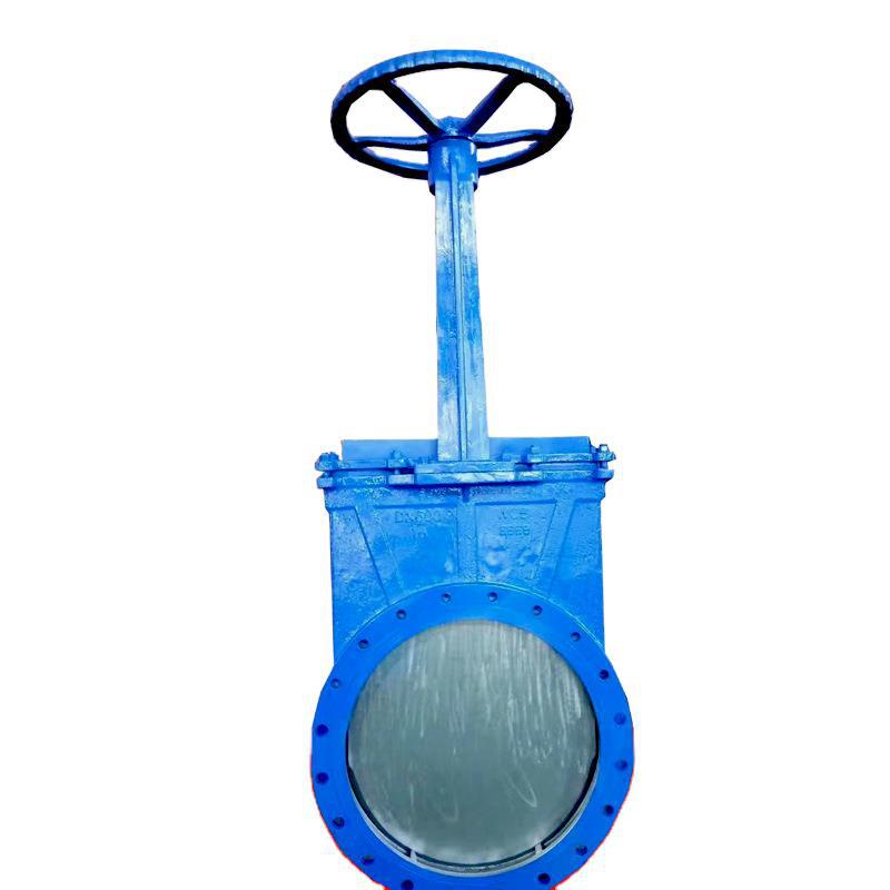 铸钢手动刀闸阀PZ73H-10C 插板排渣浆料阀排污泥沙阀DN50 100 200