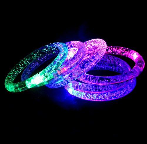 Luminous toys wholesale, acrylic luminous bracelets, luminous bracelets, LED bracelets, street stall hot selling toys wholesale