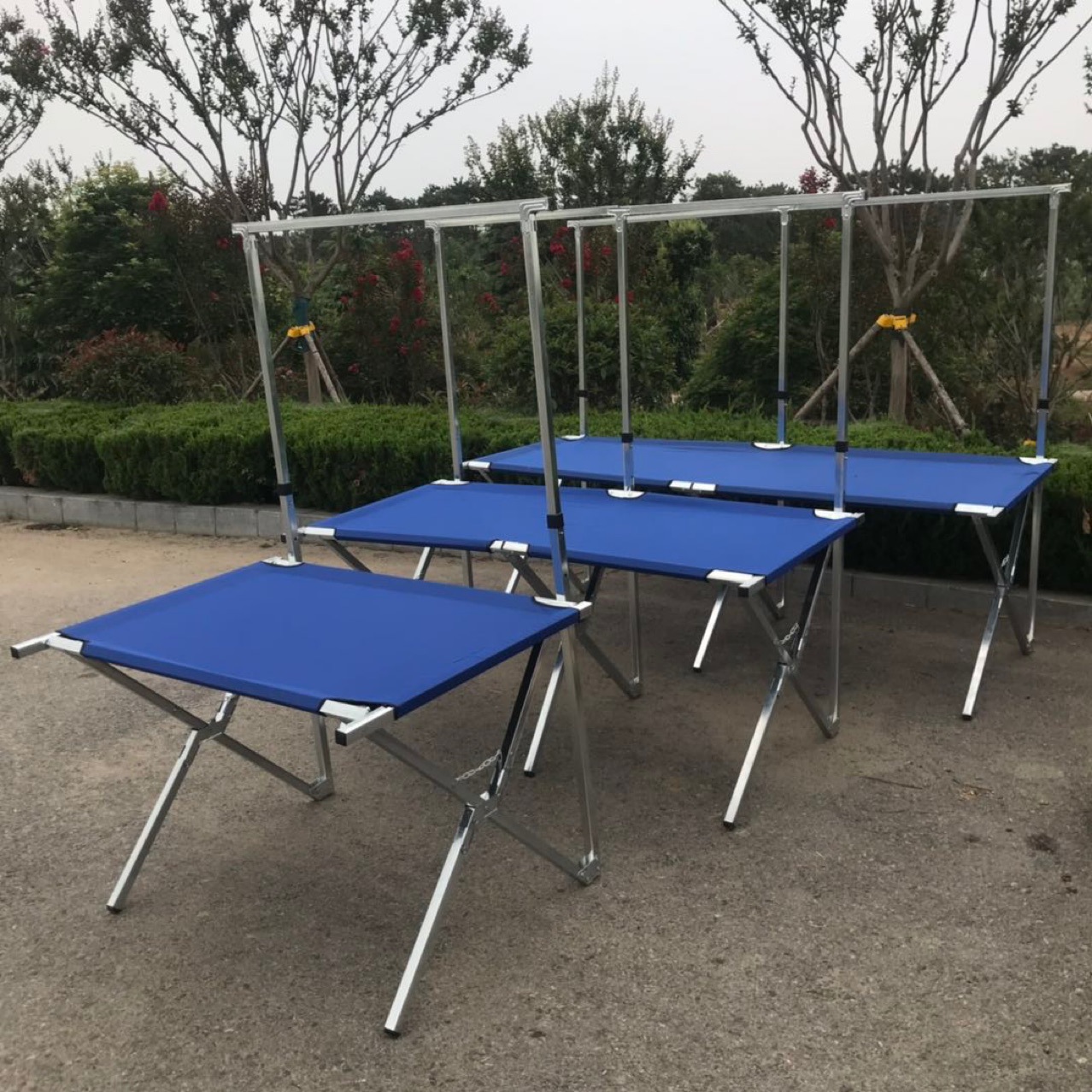 Stall goods shelves Night market Stall up thickening multi-function Display rack portable fold Street vendor Shelf