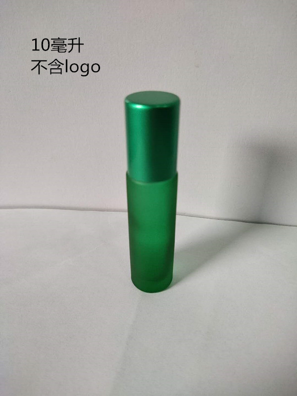 Doterui 10ml botella de bola de rodillo esmerilado colorido botella de cuentas botella de aceite esencial de vidrio botella de aceite de labios botella vacía entrega de fábrica