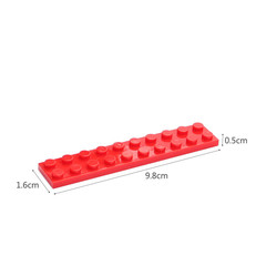 Compatible with LEGO 3832 small particle building block basic pieces, creative accessories, bulk pieces, short brick sheets 2*10