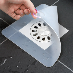 Drain odor preventer, bathroom toilet odor reversal prevention deodorizer anti-insect cover, kitchen sealing silicone drain odor cover