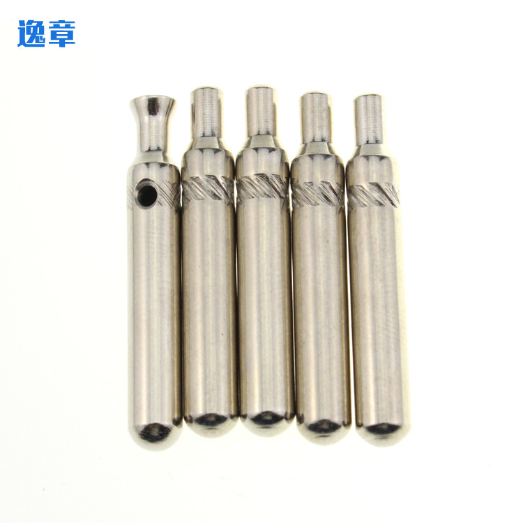 美规插片美式三叉支架铜片电源插脚折弯插头片量大价优