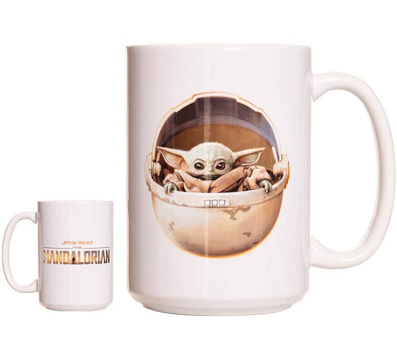Large Capacity 15oz Yoda Baby Mandalorian Ceramic Coffee Mug Star Wars Water Cup YODA