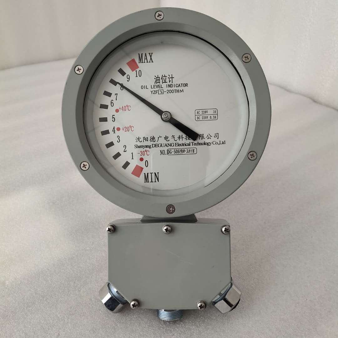 厂家直营 沈阳德广4-20mA模拟量远传输出油位计 YZF2-200THM