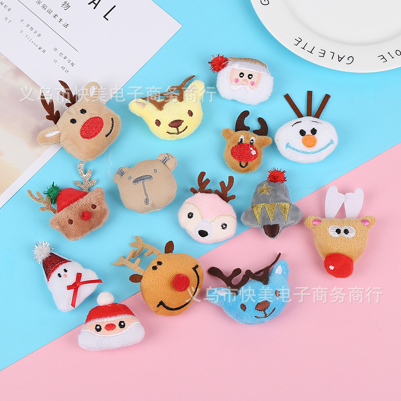 Plush cartoon doll
