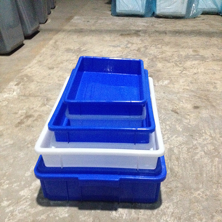 Congelado plato de comida placa cuadrada piezas caja engrosada logística caja de almacenamiento caja de tornillo hardware caja de herramientas material