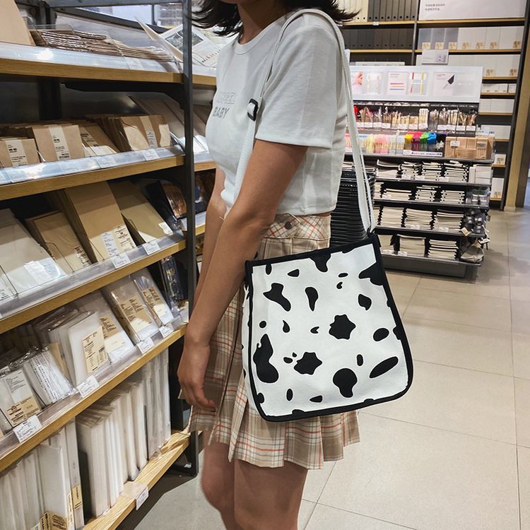 Fashion Students Creative Funny Personalized Cow Print Small Bag  Wholesale Nihaojewelry display picture 62