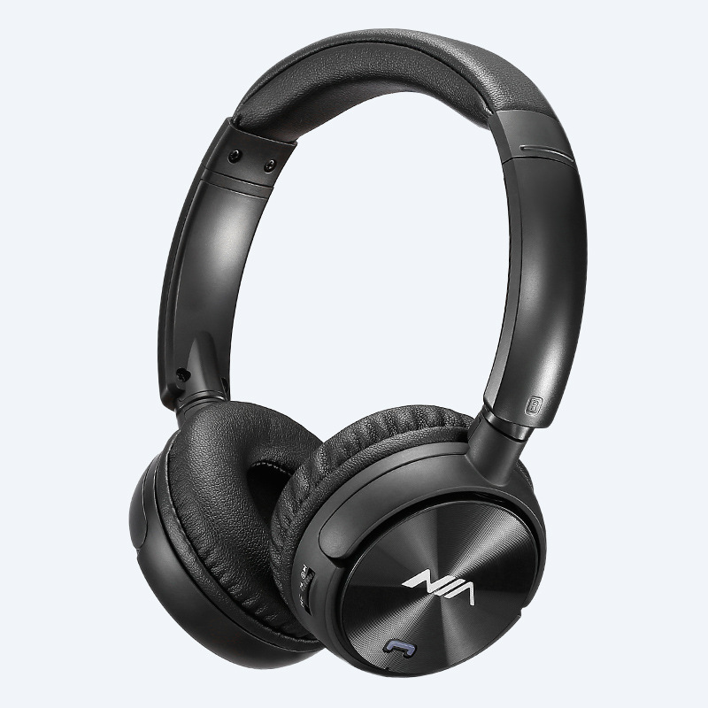 NIA Q2 auriculares de tarjeta Bluetooth con CD de aluminio APP de control de auriculares portátiles compactos con funciones completas